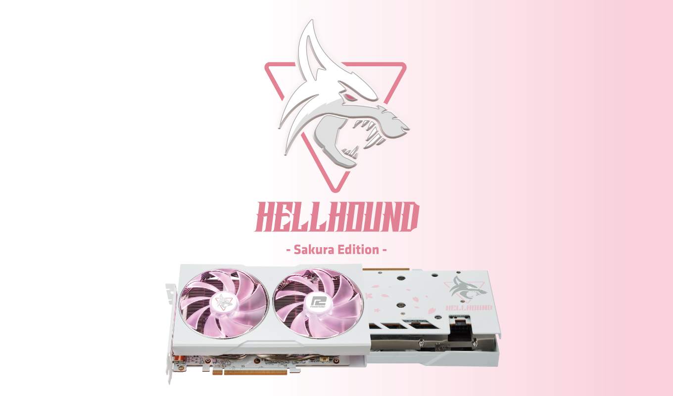 Hellhound Sakura AMD Radeon™ RX 6650 XT 8GB GDDR6｜PowerColor｜株式会社アユート  PCパーツ・VR・オーディオ等周辺機器 総合代理店